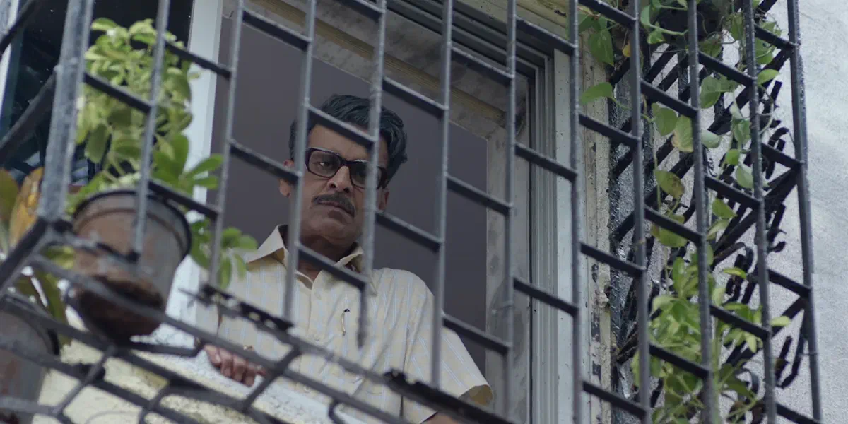 Image of scene from the film Last Man in Tower