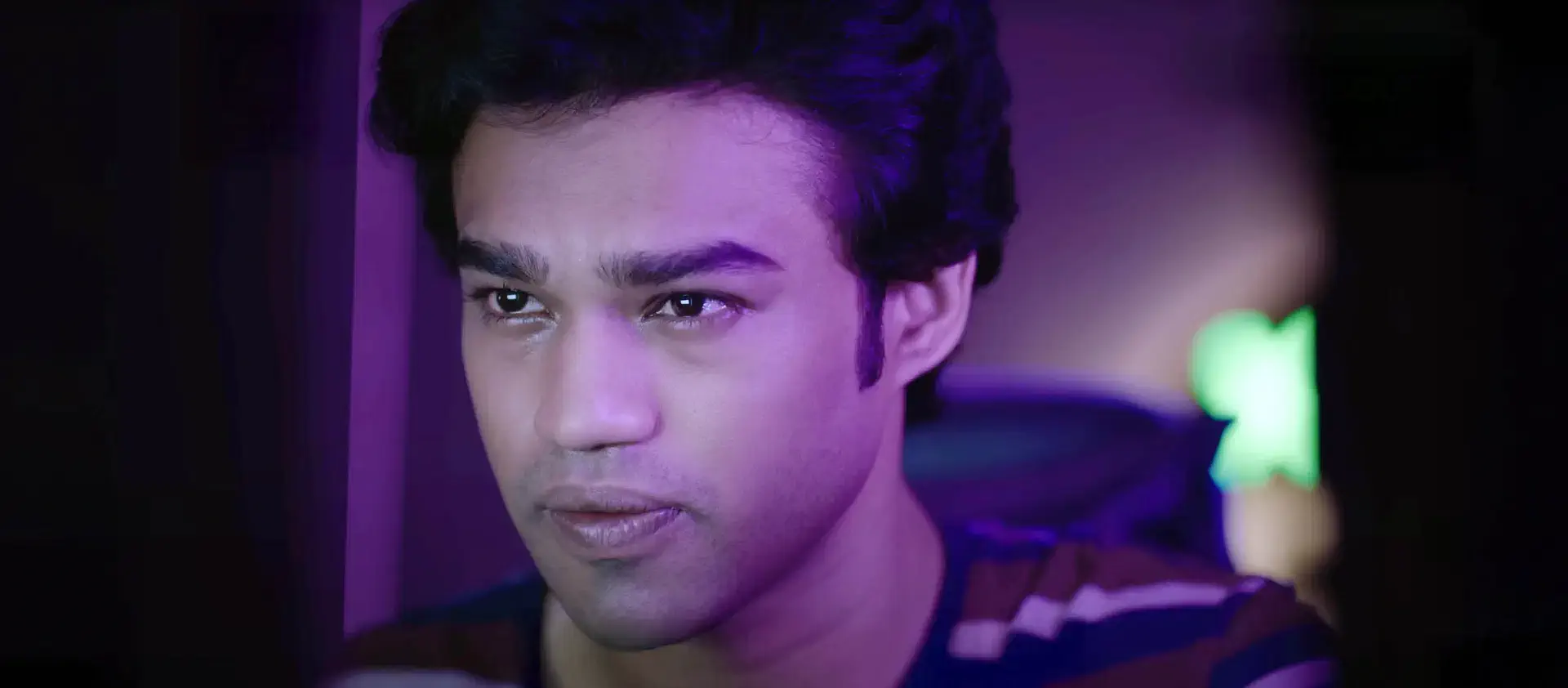 Image of scene from the film Logout