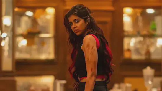 Image of scene from the film Lokah Chapter 1: Chandra