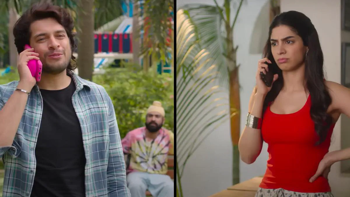 Image of scene from the film Loveyapa