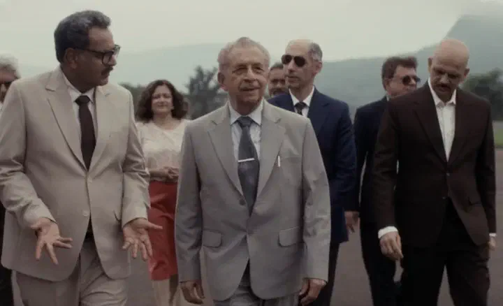 Image of scene from the film Made in India: A Titan Story