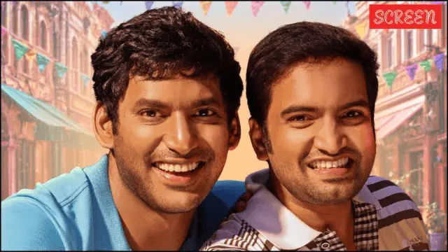 Image of scene from the film Madha Gaja Raja