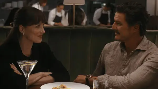 Image of scene from the film Materialists