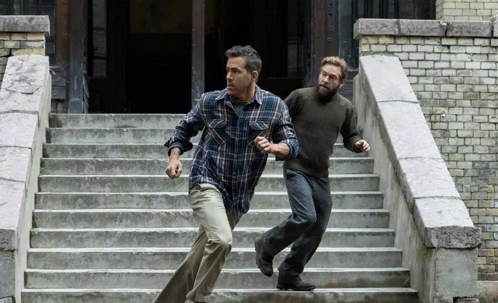 Image of scene from the film Mayday