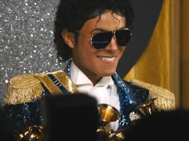 Image of scene from the film Michael