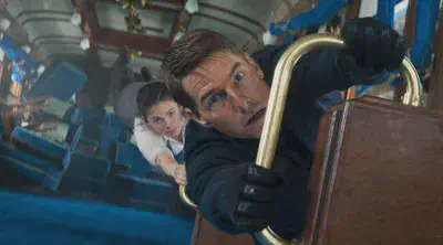 Image of scene from the film Mission: Impossible - The Final Reckoning