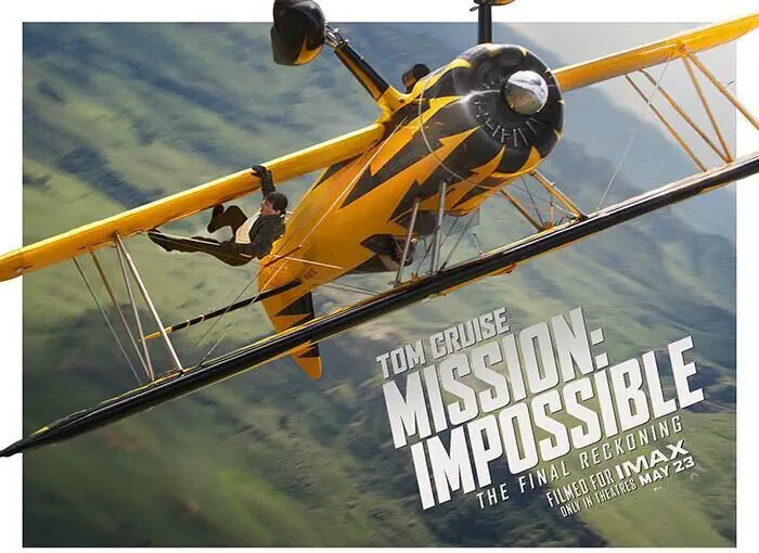 Image of scene from the film Mission: Impossible - The Final Reckoning