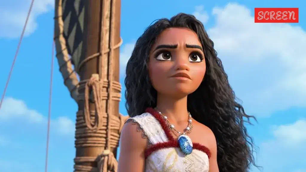 Image of scene from the film Moana 2
