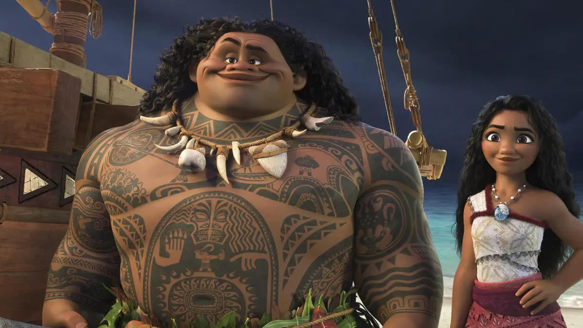 Image of scene from the film Moana 2