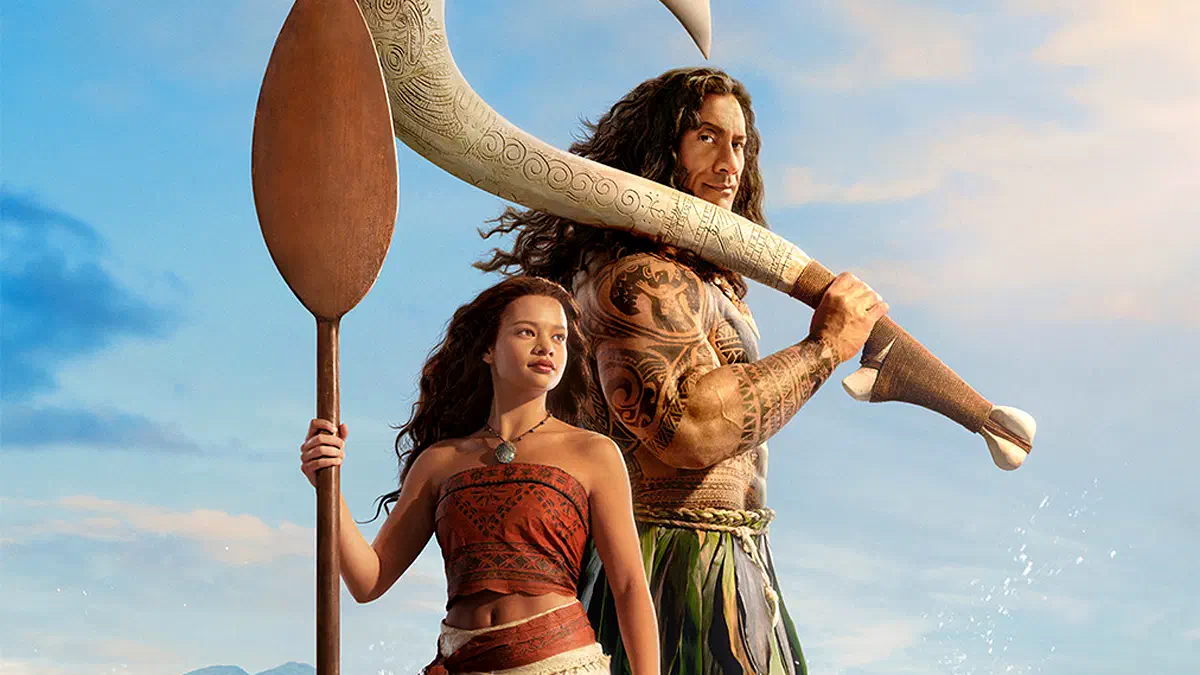Image of scene from the film Moana