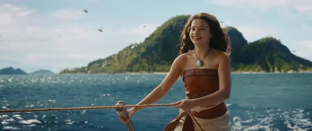 Image of scene from the film Moana
