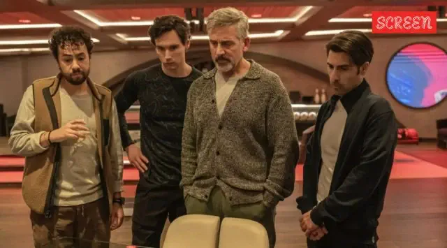 Image of scene from the film Mountainhead