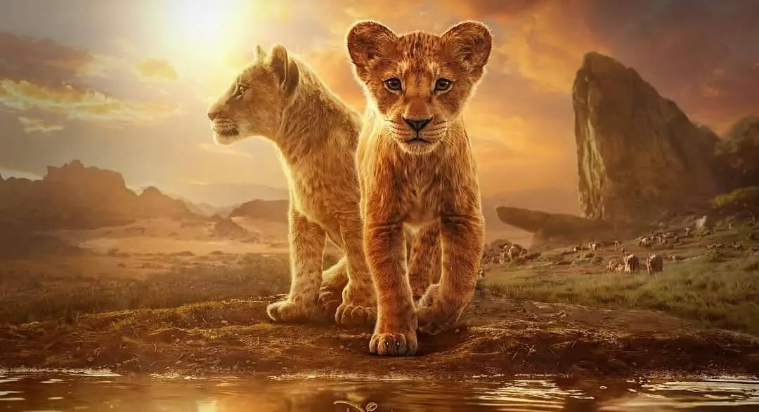 Image of scene from the film Mufasa: The Lion King