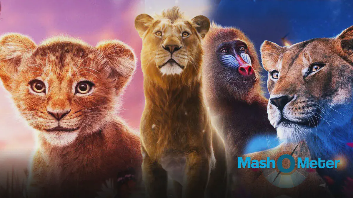 Image of scene from the film Mufasa: The Lion King