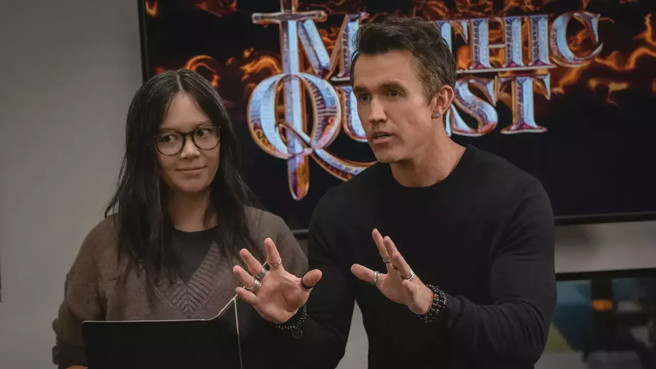 Image of scene from the film Mythic Quest S04