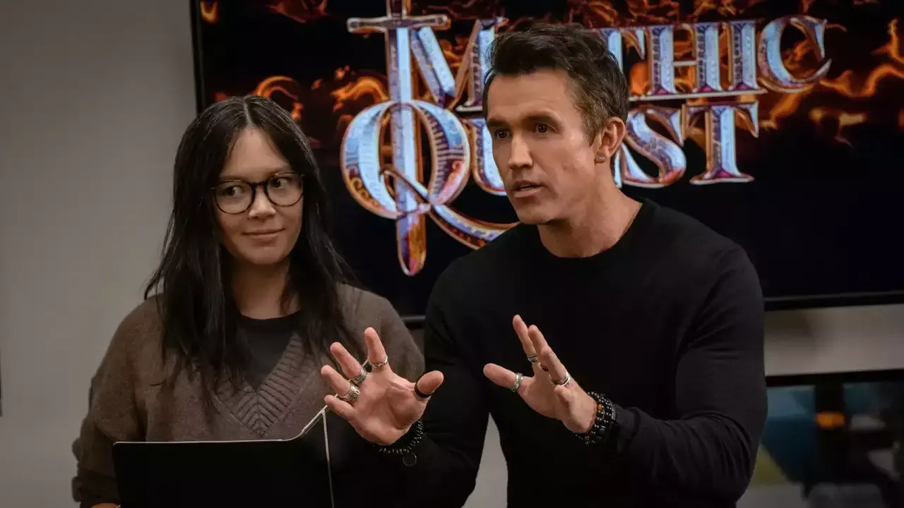 Image of scene from the film Mythic Quest S04