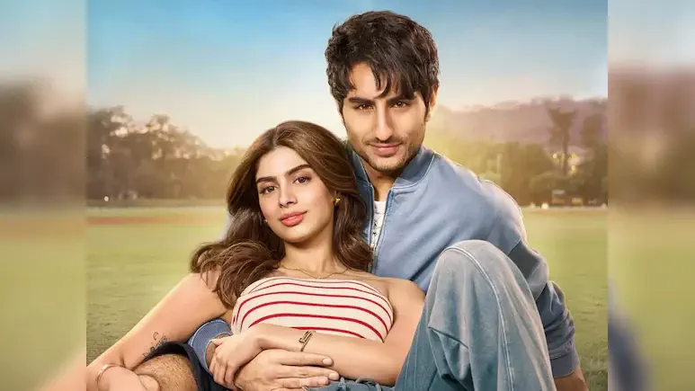 Image of scene from the film Nadaaniyan