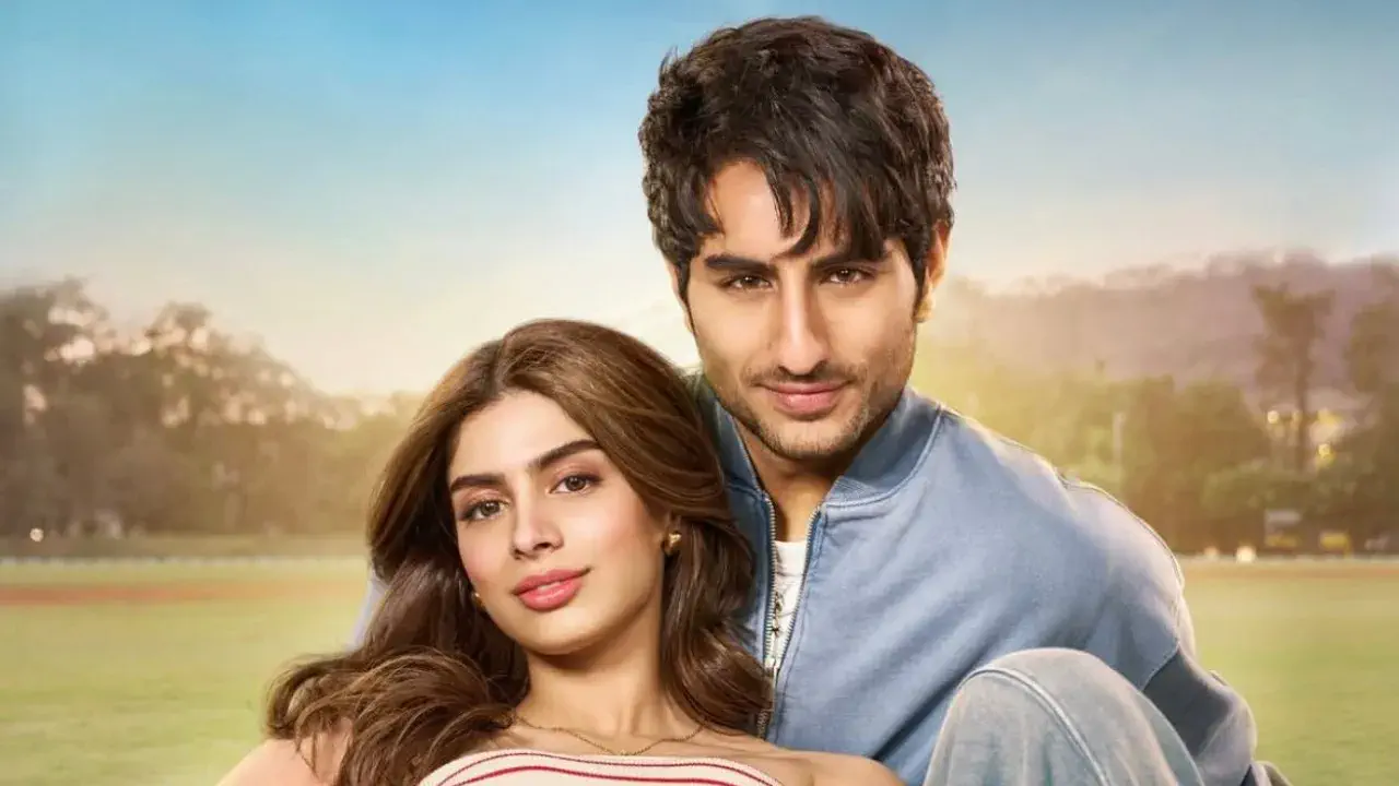 Image of scene from the film Nadaaniyan