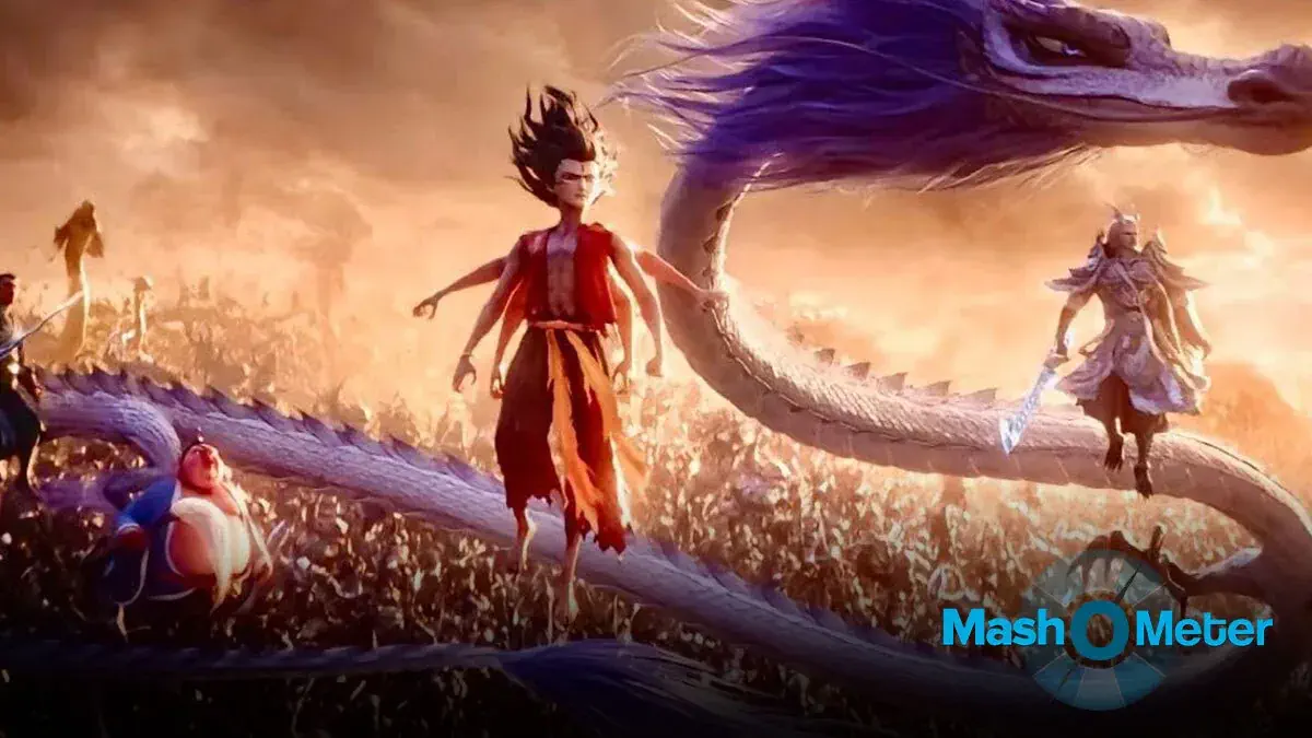 Image of scene from the film Ne Zha 2