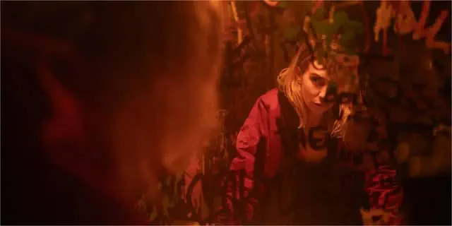 Image of scene from the film Night Always Comes