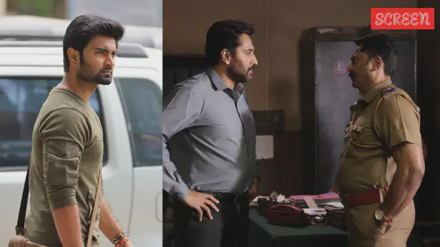 Image of scene from the film Nirangal Moondru