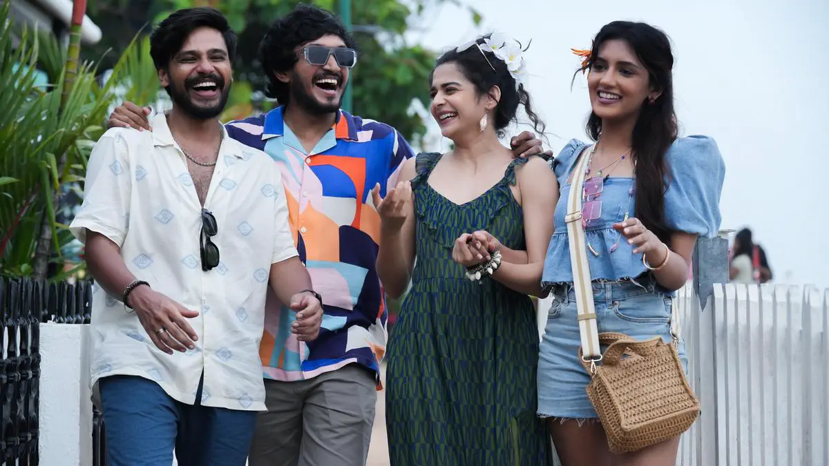 Image of scene from the film Oho Enthan Baby