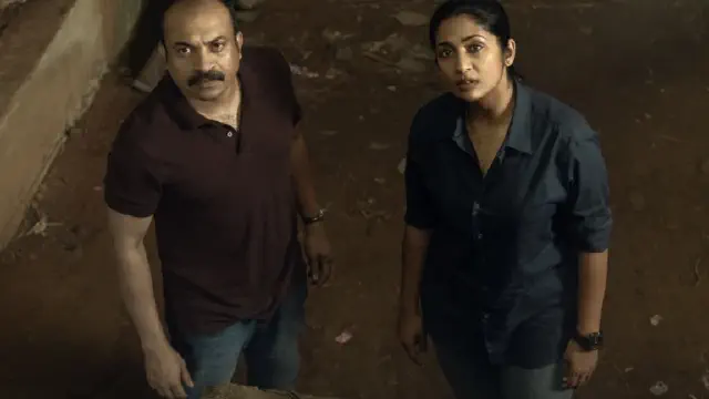 Image of scene from the film Paathirathri