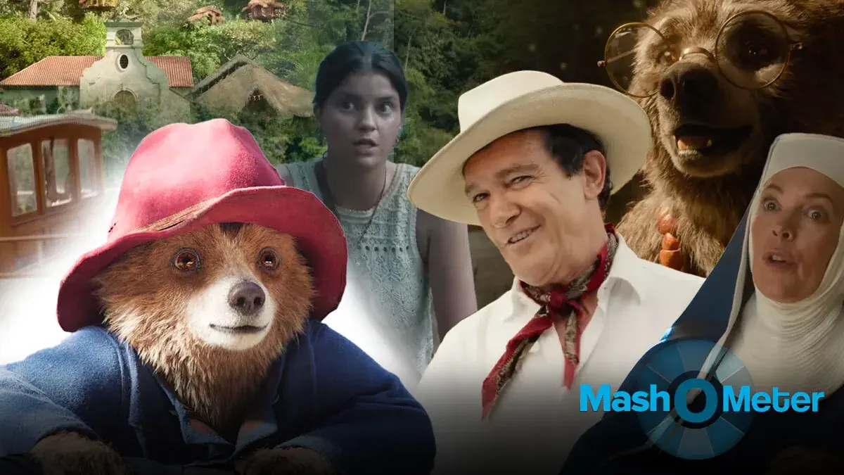 Image of scene from the film Paddington in Peru