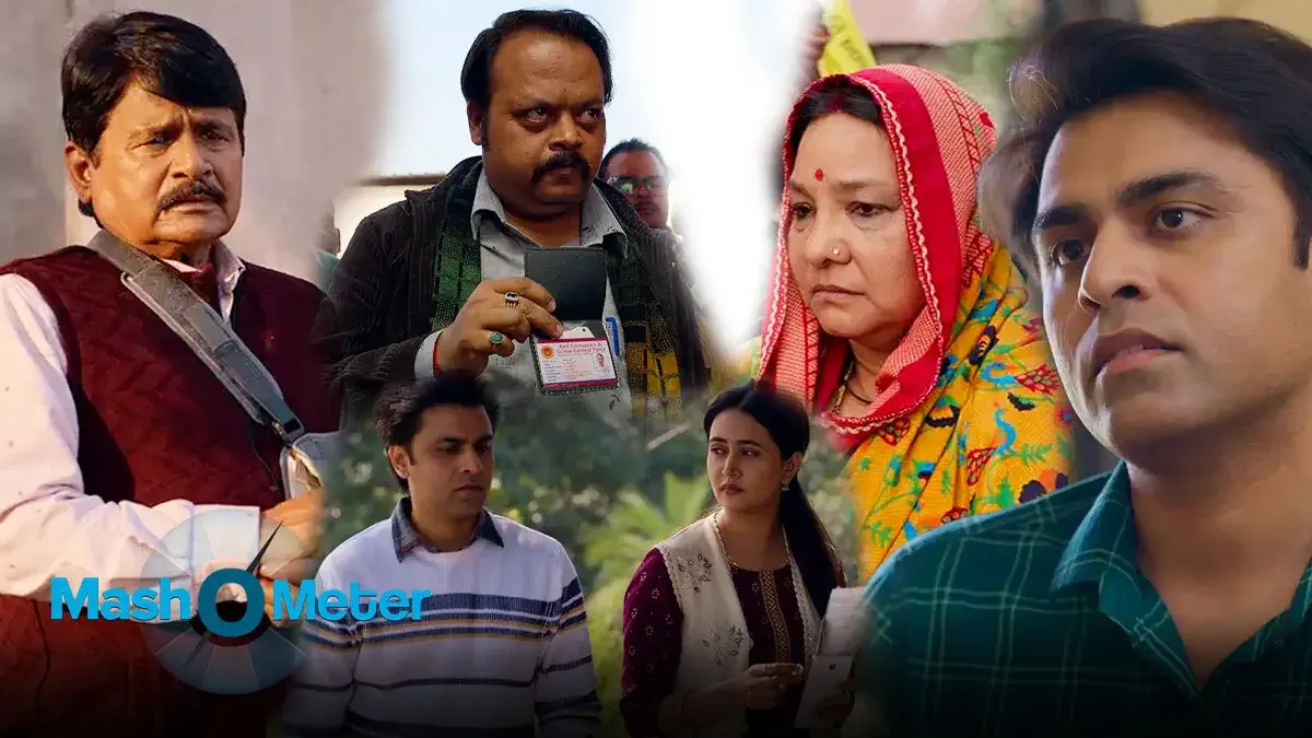 Image of scene from the film Panchayat S04