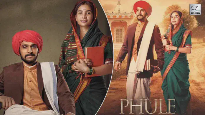 Image of scene from the film Phule