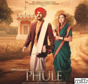 Image of scene from the film Phule