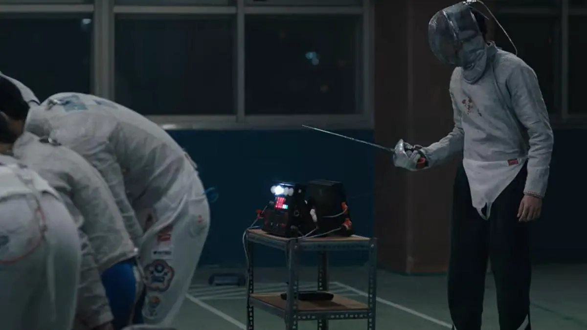 Image of scene from the film Pierce