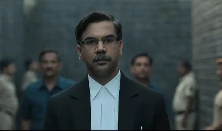 Image of scene from the film Prahaar: The Untold Story of Ujjwal Nikam