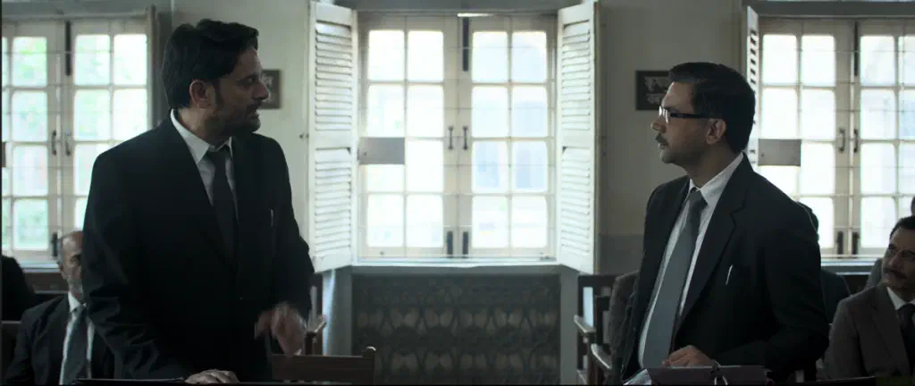Image of scene from the film Prahaar: The Untold Story of Ujjwal Nikam