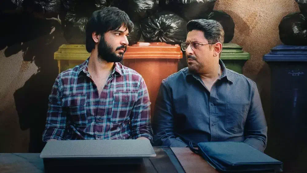 Image of scene from the film Pritam and Pedro