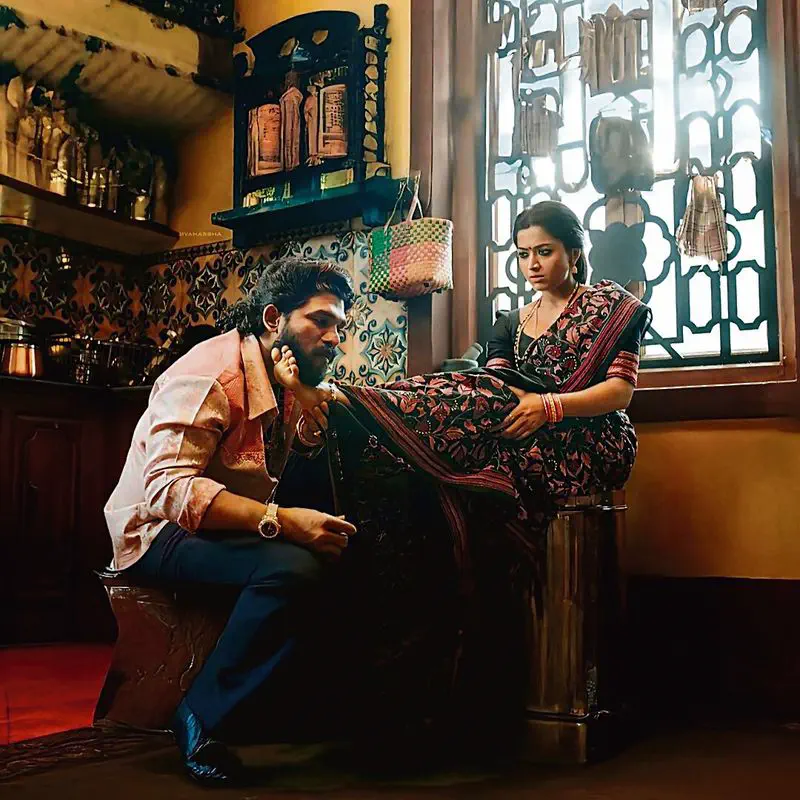 Image of scene from the film Pushpa 2