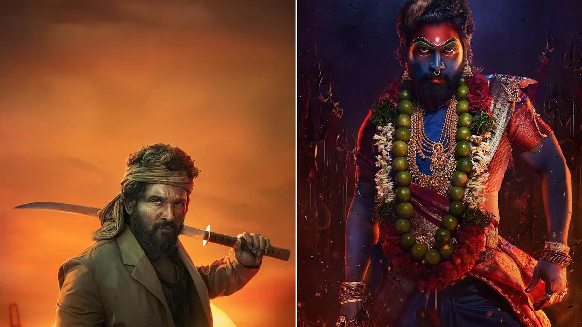 Image of scene from the film Pushpa 2