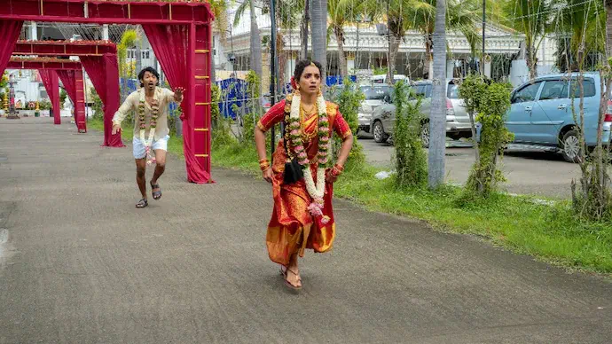 Image of scene from the film Pyaar Prema Kalyanam
