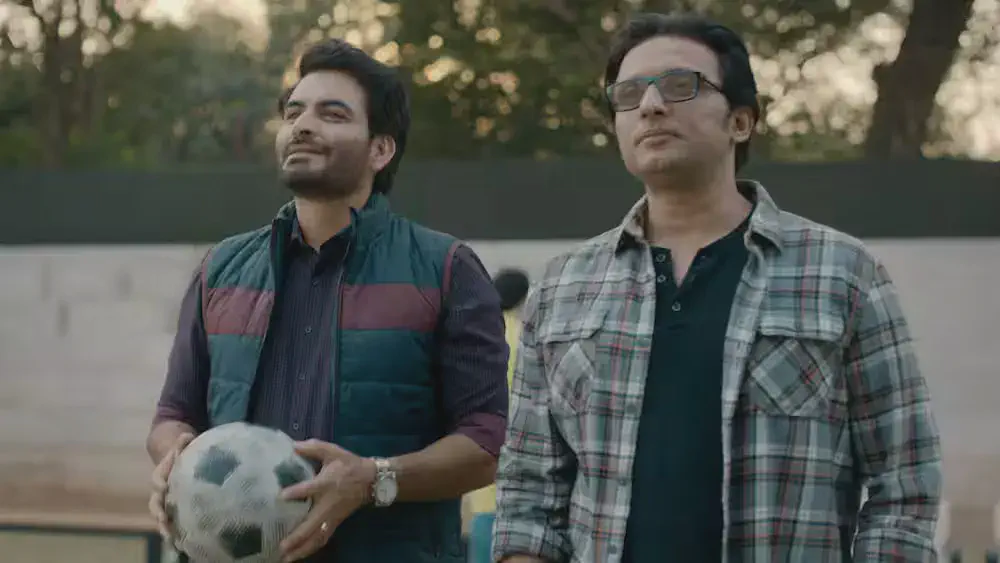 Image of scene from the film Real Kashmir Football Club