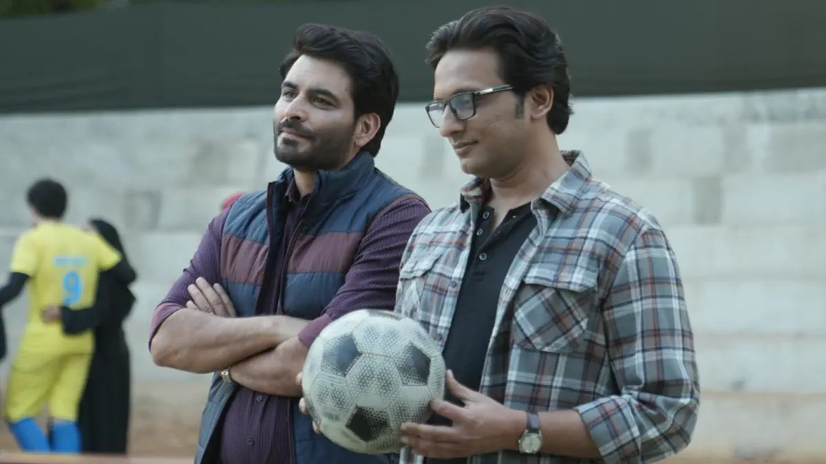 Image of scene from the film Real Kashmir Football Club