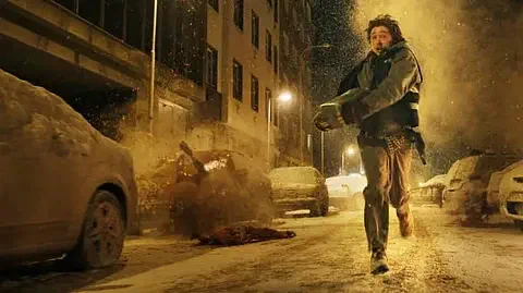 Image of scene from the film Resident Evil