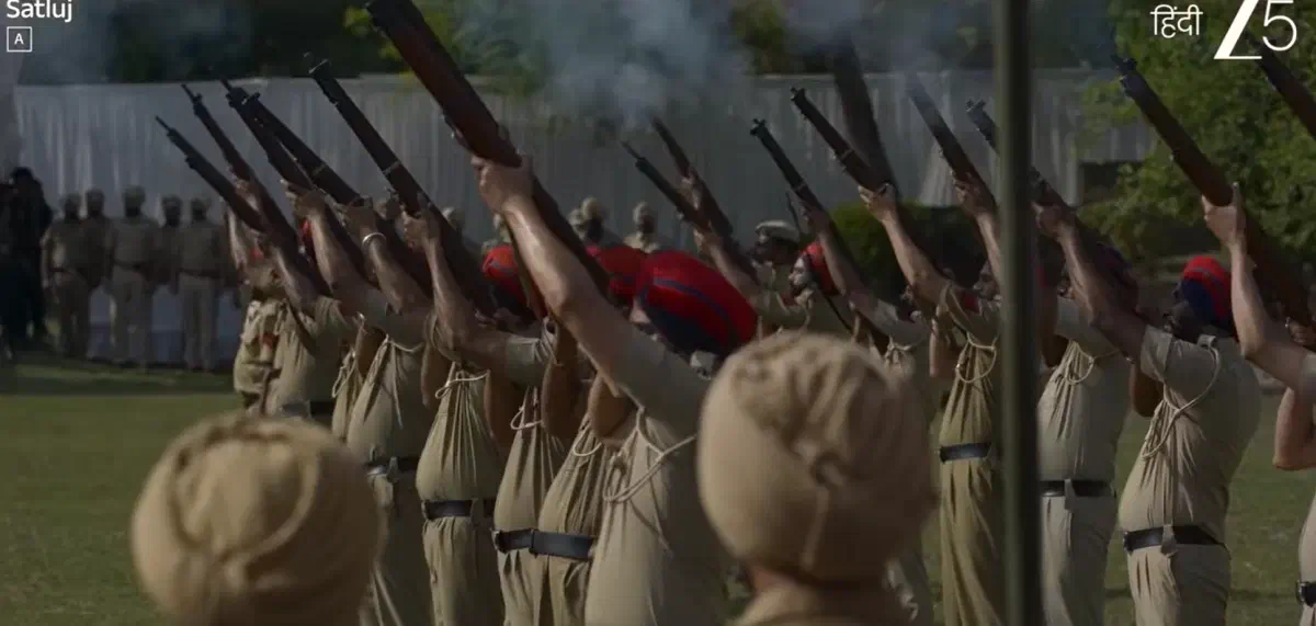 Image of scene from the film Satluj