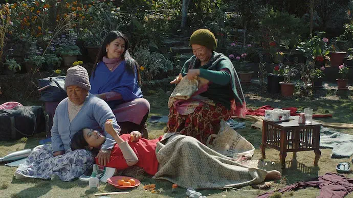 Image of scene from the film Shape of Momo