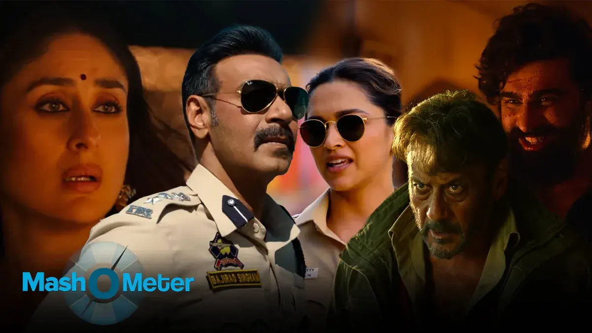 Image of scene from the film Singham Again