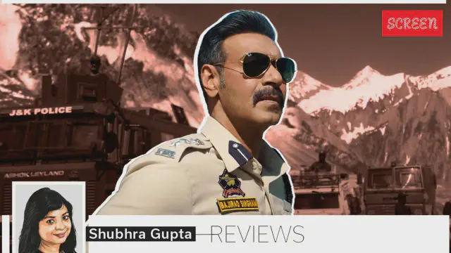 Image of scene from the film Singham Again