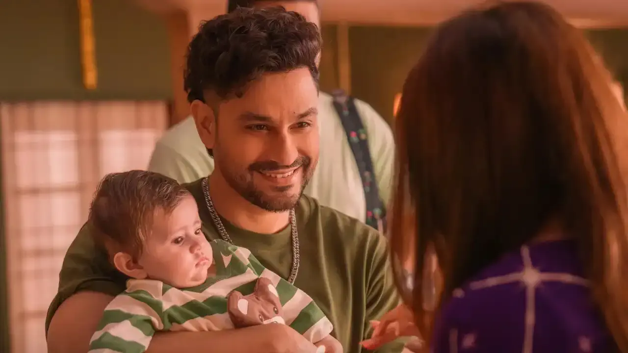 Image of scene from the film Single Papa