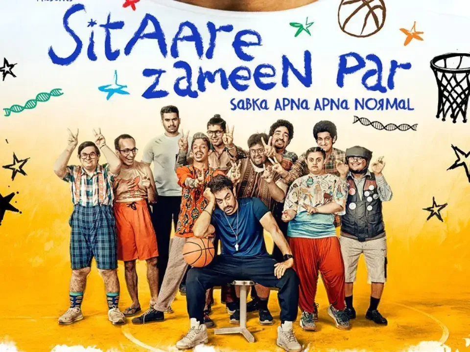 Image of scene from the film Sitaare Zameen Par