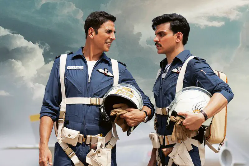Image of scene from the film Sky Force