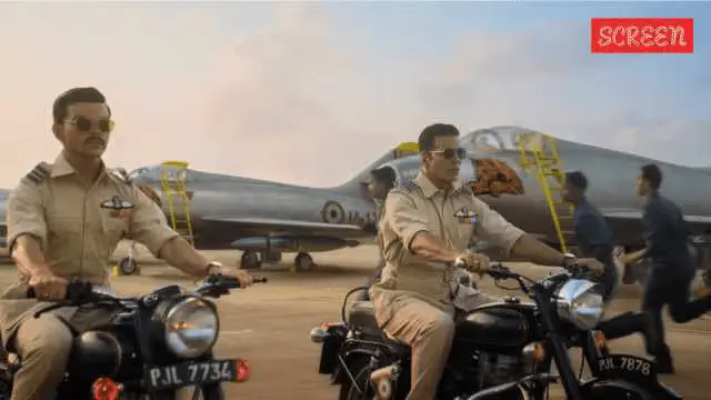 Image of scene from the film Sky Force