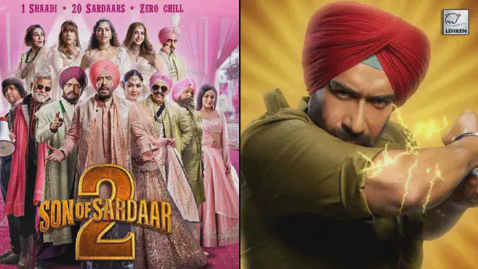 Image of scene from the film Son of Sardar 2
